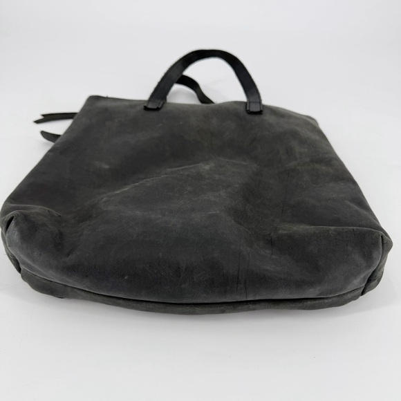 Abel Gray Leather Convertible Backpack Purse main image 6
